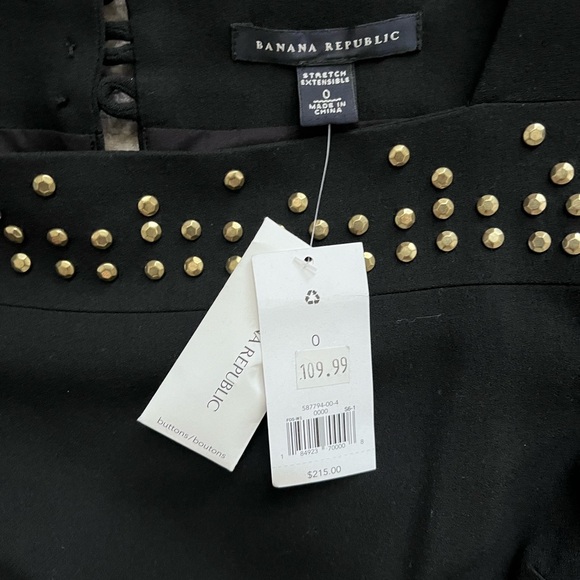 Banana Republic Gold Shoulder Stud Dress - Picture 3 of 4